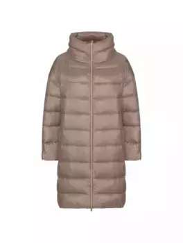 Стеганый пуховик Matilde Herno, бежевый