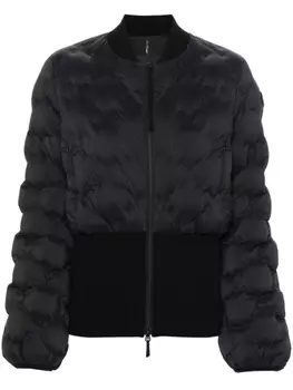 Стеганый пуховик Moncler, черный