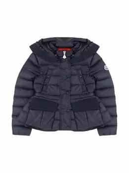 Стеганый пуховик Moncler, черный