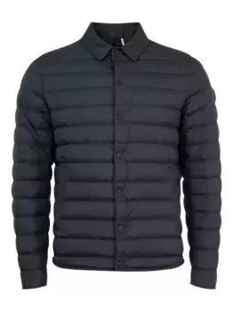Стеганый пуховик MONCLER, синий