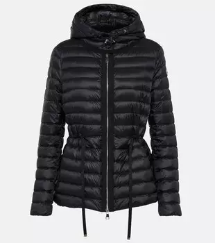 Стеганый пуховик raie Moncler, черный