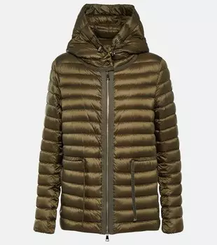 Стеганый пуховик Raie MONCLER, зеленый