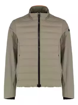 Стеганый пуховик RRD, зеленый
