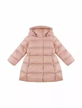 Стеганый пуховик с логотипом Ralph Lauren, розовый