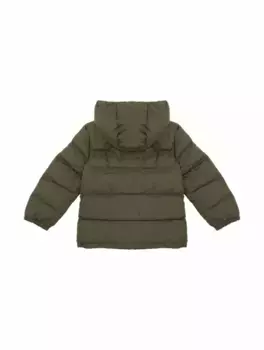 Стеганый пуховик с логотипом Ralph Lauren, зелёный