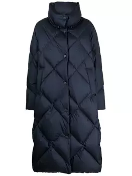 Стеганый пуховик STUDIO TOMBOY, синий