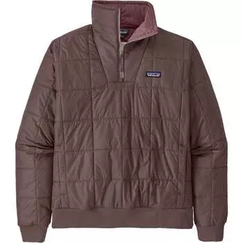 Стеганый пуловер box Patagonia, коричневый