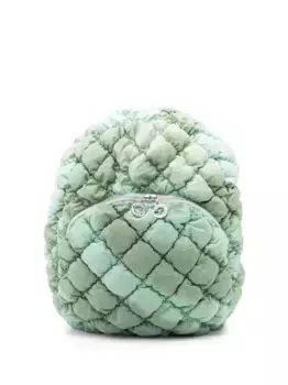 Стеганый рюкзак Charlie Constantinou, зеленый