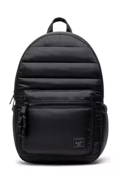 Стеганый рюкзак settlement Herschel Supply Co., черный