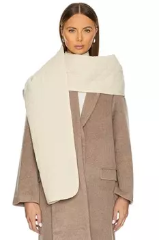 Стеганый шарф Donni., бежевый