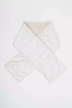 Стеганый шарф с логотипом Ugg, белый