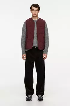 Стеганый внутренний жилет Arket, красный