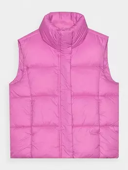 Стеганый жилет 4F, розовый