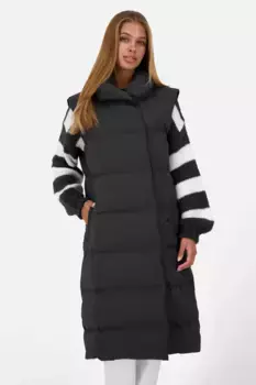 Стеганый жилет Alife & Kickin "PhoebeAK A Long Vest женский стеганый жилет, жилет", цвет Moonless