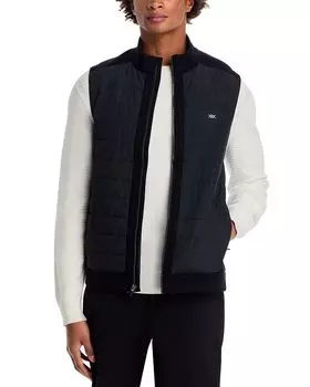 Стеганый жилет Alpine Rhone, черный