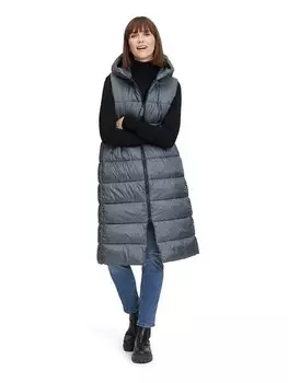 Стеганый жилет AMBER & JUNE, синий