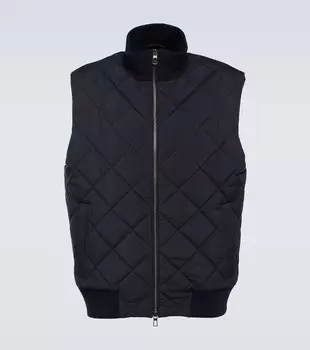 Стеганый жилет Ampay Loro Piana, синий