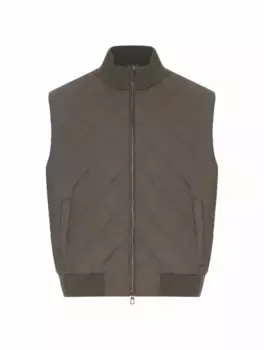 Стеганый жилет Ampay Loro Piana, зелёный