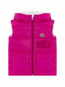 Стеганый жилет Amy Moncler, розовый