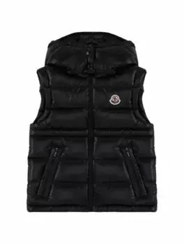 Стеганый жилет Ania Moncler, черный