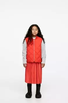 Стеганый жилет Arket, красный