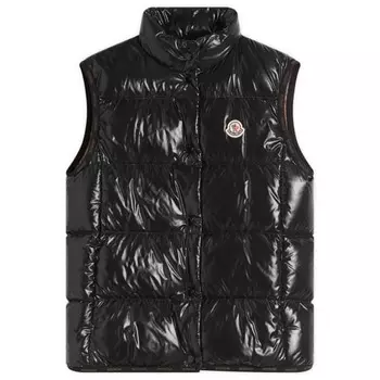 Стеганый жилет Badia Moncler, черный