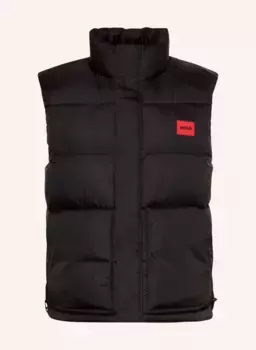 Стеганый жилет балтино Hugo, черный