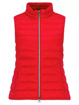 Стеганый жилет Betty Barclay Steppweste mit Reiverschluss, цвет Poppy Red