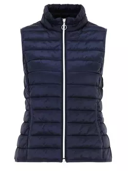 Стеганый жилет Betty Barclay Steppweste mit Reiverschluss, темно-синий