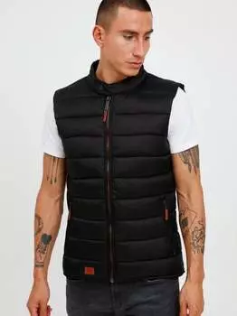 Стеганый жилет бхкам Blend, черный
