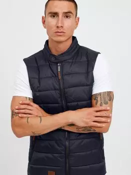 Стеганый жилет бхкам Blend, синий