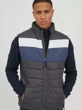 Стеганый жилет бхкристиан Blend, серый