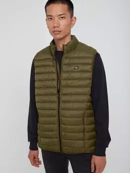 Стеганый жилет bhromsey Blend, зеленый