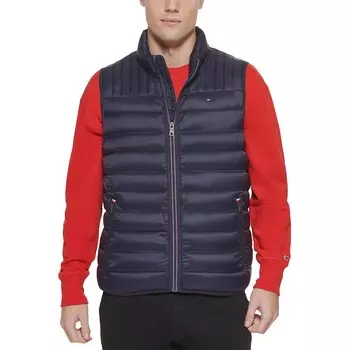 Стеганый жилет Big & Tall Tommy Hilfiger, цвет Midnight