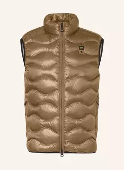 Стеганый жилет Blauer, коричневый