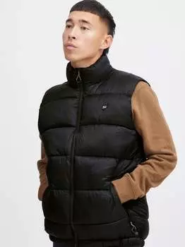 Стеганый жилет Blend, черный