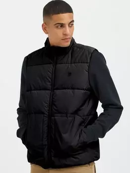 Стеганый жилет Blend, черный