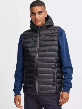 Стеганый жилет Blend, черный