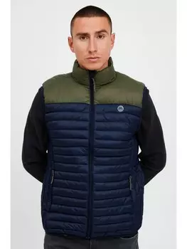 Стеганый жилет BLEND, цвет mittelblau