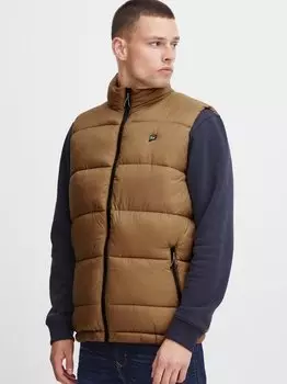 Стеганый жилет Blend, коричневый