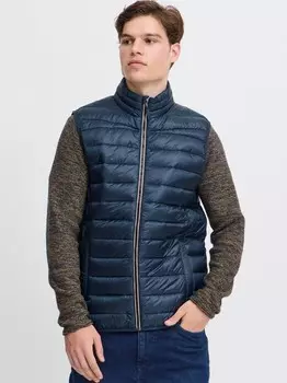 Стеганый жилет Blend, синий