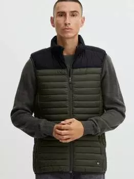 Стеганый жилет Blend, зеленый