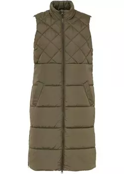 Стеганый жилет Bodyflirt, зеленый