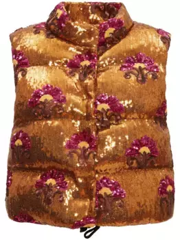 Стеганый жилет Bonbon La DoubleJ, коричневый