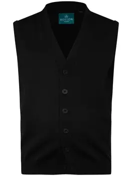 Стеганый жилет Boston Park, черный