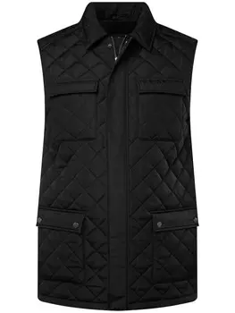 Стеганый жилет Boston Park, черный