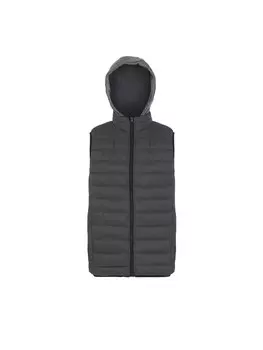 Стеганый жилет boundry, темно-серый
