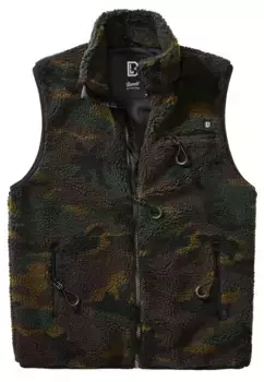 Стеганый жилет Brandit " Brandit Men's Teddy Fleece Vest Men" (1 шт.), цвет Woodland