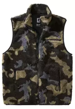 Стеганый жилет Brandit " Brandit Men's Teddy Fleece Vest Men" (1 шт.), цвет Darkcamo