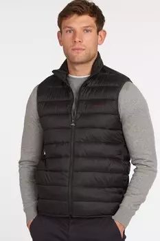 Стеганый жилет Bretby Barbour, черный